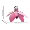 Kids Mini Drones Flying Bee Toys Hand Induction Bee Flying Toys RC Helicopter Drone Gesture Sensing Bee Luminous Aircraft Toys - Image 6