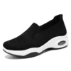 2024 New Women Vulcanized Shoes High Quality Casual Sneakers Slip On Flats Loafers Canvas Shoes Nurse Office Shoes - Image 4