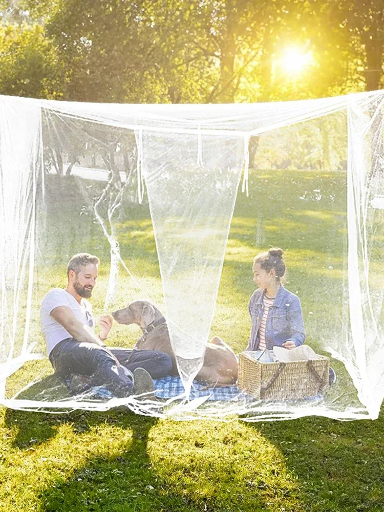 Travel Mosquito Net Convenient Carrying Outdoor Single Door Mosquito Net Package-1pc Mosquito Net for Outdoor Travel Camping