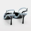 TRAF Female Denim Heels Women 2024 Retro Cross Straps Pumps Fashion Ladies Sexy High Heeled Shoes Pointed Slingbacks Heels - Image 5