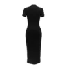 Sexy Barbie Printed Girls Dress Kawaii Fashion Women Slim Tight-Fitting Hip Long Skirt Casual Short Sleeve Sports Dresses Gifts - Image 6