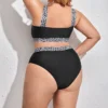 Plus Size Tank Top High Waist Bikini Swimwear Women's Swimsuit Beachwear Bathing Suits - Image 3