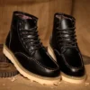 2023 Men's Fashion Luxury Outdoor Sports Daily Commuting Leisure Versatile Non Slip Durable Plush Comfort Leather Chelsea Boots - Image 2