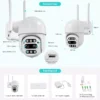 BESDER 8MP 4K PTZ IP Camera 8x Zoom Dual-Lens Human Detect CCTV Camera Outdoor CCTV Wifi Video Surveillance Camera ICSEE Alexa - Image 6