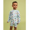 2024 Summer Kuling Brand Boys Girls One Pieces Swimsuits Children Seaside Swim Bikini Toddler Kids Swimwear Sets Holiday Outwear - Image 2