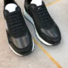Men's Luxury Re-Nylon and Calfskin Multi Material Splicing Sneakers Summer Comfort Floor Anti Slip Casual Shoes Walking Shoes - Image 4