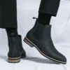 Men's Boots Handmade Designer Chelsea Boots for Men Business Ankle Boots High Quality Business Formal Short Boots Dress Shoes - Image 2