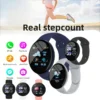 B41 Smart Bracelet 2024 Real Step Count Fashion Alarm Clock Watch Bluetooth Music Fitness Tracker Sports Smartwatch Android D18 - Image 3