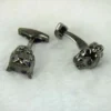 Luxury High Quality CT Leopard Head Four Colors Cuff Links Detail Business Suit Shirts CuffLinks Classic Buttons Box Set - Image 3