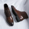 Designer Men's Boots Leather Suede Chelsea Boots Classics Formal Business Male Ankle Shoes for Men Leisure Flats Casual Footwear - Image 2