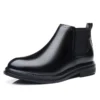 Black Boots 2023 New Classic Retro style Autumn Boots Men Fashion Bradn Design Men Shoes Comfy Chelsea Boots - Image 4
