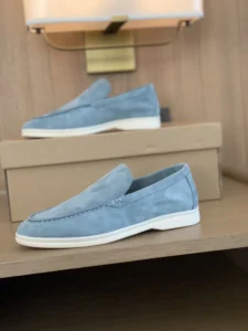 Comfort Walking Women Shoes High-Quality Suede New Casual Flat Shoes Hot Sale Winters Loafers Men's Metal Lock Driving Shoes - Image 4