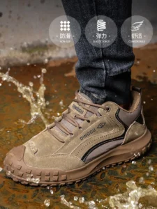 Wear-resisting Work Shoes Fashion Men Safety Shoes New Designer Protective Shoes Indestructible Puncture-Proof Security Boots - Image 6