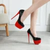 16CM High-heeled Shoes Women's Stiletto Sexy Shoes Waterproof Platform Super High Nightclub Women's Shoes Big SIze 42 - Image 3