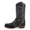 Men Women Unisex 2022 Mid Calf Western Cowboy Embroidery Boots Male Autumn Outdoor Leather Totem Med Heel Fashion Designed Boots - Image 6