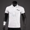 High Quality Golf Shirt Luxury Printed Sports Polo Shirt Quick-drying Breathable Lapel Short-sleeved T-shirt Men Brand Summer - Image 2