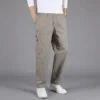 Men's Comfortable, Casual, Fashionable, Versatile, Pure Cotton Spring/Summer New Pants - Image 3