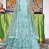 India Lengha Choli Suit Include Tops Skirt Veil Traditional Embroidery Woman Dress