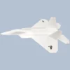 New F22 Raptor Model 64mm Bypass Epo eachine Electric Fixed Wing Drop Resistant Remote Control Aircraft Fighter Outdoor Toy - Image 6