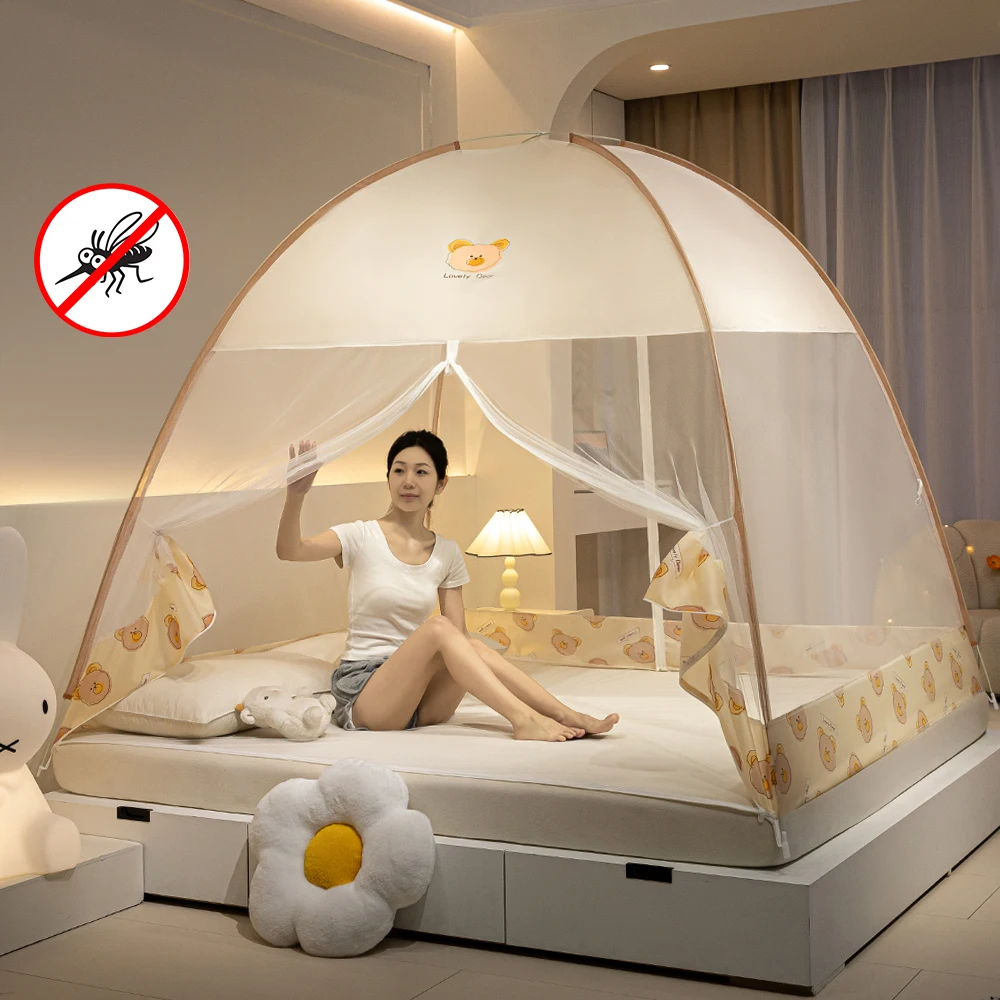 YanYangTian Cute kids Mosquito Net Bed tent Summer Bed Canopy Camping Cool camping gear Baby bed curtains Princess bed