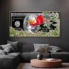 Abstract Pictures Home Decor Modern Donald Duck and Dollars Graffiti Art Paintings on the Wall Posters and Prints Money Cuadros - Image 3