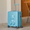 18 Inch Carrier Girl Travel Cabin Suitcase With Wheels Boy Carry On Trolley Rolling Luggage Check-in Case Valises Free Shipping - Image 2