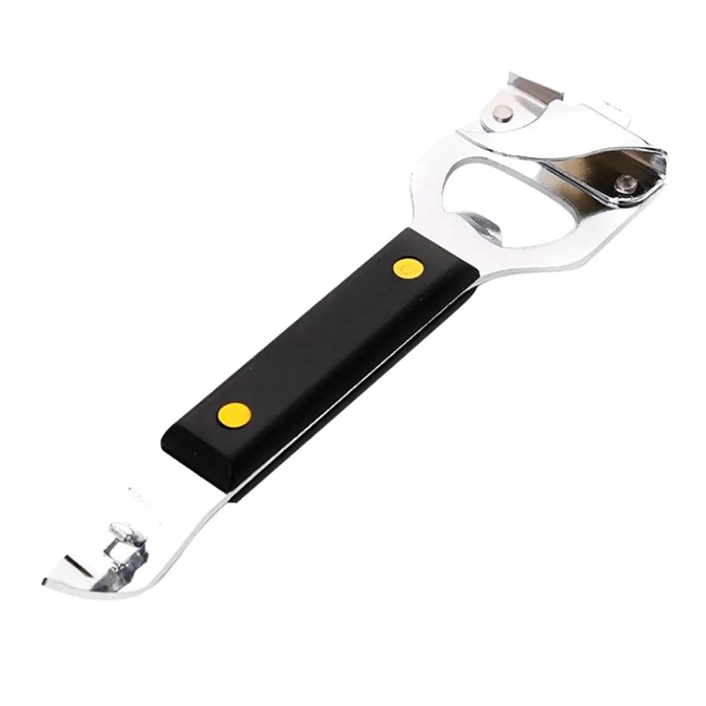 Cans Opener Kitchen Tools Professional Handheld Manual Stainless Steel Can Opener Side Cut Manual Jar Beer Beverage Opener