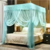 sell like hot cakes Palace floor mosquito net household 1.2m 1.5m1.8m 2.2m bed three-door princess style without bracket - Image 3