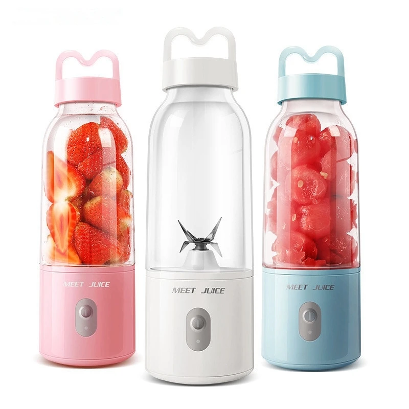 Portable Electric food chopper Juicer USB Rechargeable Smoothie Blender Machine Mini Fruit Juicing Cup Kitchen Mixer jam