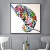 Graffiti Animal Chameleon on Canvas Paintings Graffiti Street Art Poster Graffiti Art Cuadros Wall Art Pictures for Home Decor - Image 2