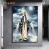 Innocence Virgin Mary Art Poster And Prints Guardian Angel Morden Wall Art Canvas Painting For Living Room Decoration Unframed - Image 4