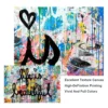 Life is Beautiful Banksy Graffiti Art Canvas Paintings on the Wall Art Posters and Prints Abstract Street Pictures Home Decor - Image 4