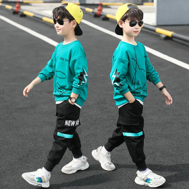 teenager baby kids girl Clothes Hoodie winter Autumn loose tracksuit t Shirts leggings pants 4 5 6 7 8 9 10 11 12 Years