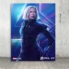 Black Widow 2021 Movie Poster Marvel Avengers Superhero Print Canvas Paintings Wall Art Picture Living Room Bedroom Home Decor - Image 4