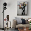 Graffiti Hoodie Boy Drawing Street Art Canvas Print Painting Abstract Wall Picture Living Room Home Decoration Poster - Image 2