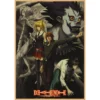 Death Note Aanime Poster, Vintage Print on Kraft Paper 4K High Quality, Home Room Wall Stickers Decorative Art Pictures - Image 5