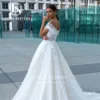 LOUIS NOVIAS Luxury Wedding Dresses For Women 2023 Polka Dot Beaded 3D Flowers Shimmering Beadied Wedding Gown Vestidos De Novia - Image 4