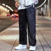Fashion Sequin Jogging Pants Men Hip Hop Streetwear Sweatpants Korean Clothes Harajuku Nightclub Party Singer Stage Costumes - Image 2