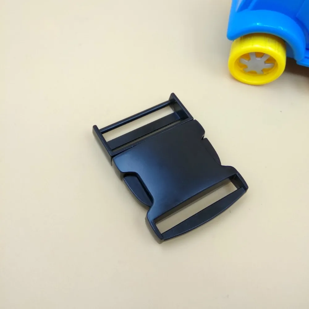 38mm metal buckels for bags luggages diy clothes garment walk man clothing buckles side released black high quality