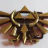 Zelda 'Tri-Force' Belt Buckle Broze Color JF-B1126 suitable for 4cm wideth snap on belt with continous stock