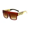 Fashion Celebrity Inspired Gold Metal Chain Beyonce Sunglasses Vintage Hip Hop Sun Glasses zonnebril dames - Image 2