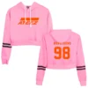 Korean Team ATEEZ KPOP Crop Top Hoodie Harajuku Cropped Sweatshirt Streetwear Hip Hop Long Sleeves Pullover Tops Sudaderas Mujer - Image 5