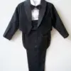Boys suits for weddings Kids Prom Suits Black/White Wedding Suits for Boys Tuxedo Children Clothing Set Boy Formal Costume