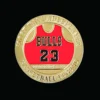 United States Michael Jordan Gift Best Collection Gold Coin for JORDAN Fans W/ Acrylic Case - Image 5