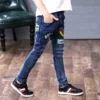 IENENS Kids Boys Jeans Spring Clothes Children Denim Clothing Pants Baby Boy Casual Trousers Bottoms 4 5 6 7 8 9 10 11 Years - Image 3