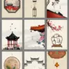 Chinese Style Landscape Canvas painting Posters and prints Wall Art Pictures For living room Home Decor Cuadros No Frame