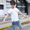 Summer Sport Suits Teenage Boys Clothing Sets Short Sleeve T Shirt & Hole Jeans Casual 3 5 7 9 10 12 13 Years Child Boy Clothes - Image 2