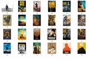 24style Mad Max Classic Movie Art Film Print Silk Poster for Your Home Wall Decor 24x36inch - Image 2