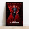 Black Widow 2021 Movie Poster Marvel Avengers Superhero Print Canvas Paintings Wall Art Picture Living Room Bedroom Home Decor - Image 2