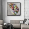 Graffiti Animal Chameleon on Canvas Paintings Graffiti Street Art Poster Graffiti Art Cuadros Wall Art Pictures for Home Decor - Image 4